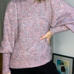 Leith puffy sleeve sweater in size XS